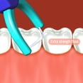thumbnail image 3 of T.Smile Evolutionary Clean Dental Flossers, Kit of Handle(s) Plus Refillable Heads, 50 Tightened 2-strand Refills, +50 Extra Strength Refills (+3 Mid-length Handles), 3 of 7