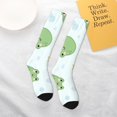 thumbnail image 5 of Salouo Kawaii Frogs Print Women's Men's Ankle Socks 1-pack Casual Athletic Socks for Unisex Adult Moisture-Wicking Socks for Daily Wear/Running/Sport, 5 of 8