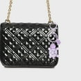 thumbnail image 2 of Unique Bargains 1 Pc Stylish Little Turtle Handbag Charm Bag Accessories 4.53″ Purple, 2 of 5