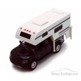 thumbnail image 3 of 2013 Ford F-150 SVT Raptor SuperCrew Pickup w/ Camper, Black - Kinsmart 5502D - 1/46 scale Diecast Model Toy Car (Brand New, but NOT IN BOX), 3 of 3