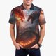 thumbnail image 1 of Fotbe Fire Sky Dragon Camiseta Polo de Golf para Hombre con Estampado – Camisa Deportiva Transpirable con Cuello Abotonado-3X-Large, 1 of 6