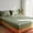 39.0"x74.8" Green, variant on Unique Bargains Fitted Sheet Fiber Bed Sheets Breathable Soft and Comfortable 39.0"x74.8" Black