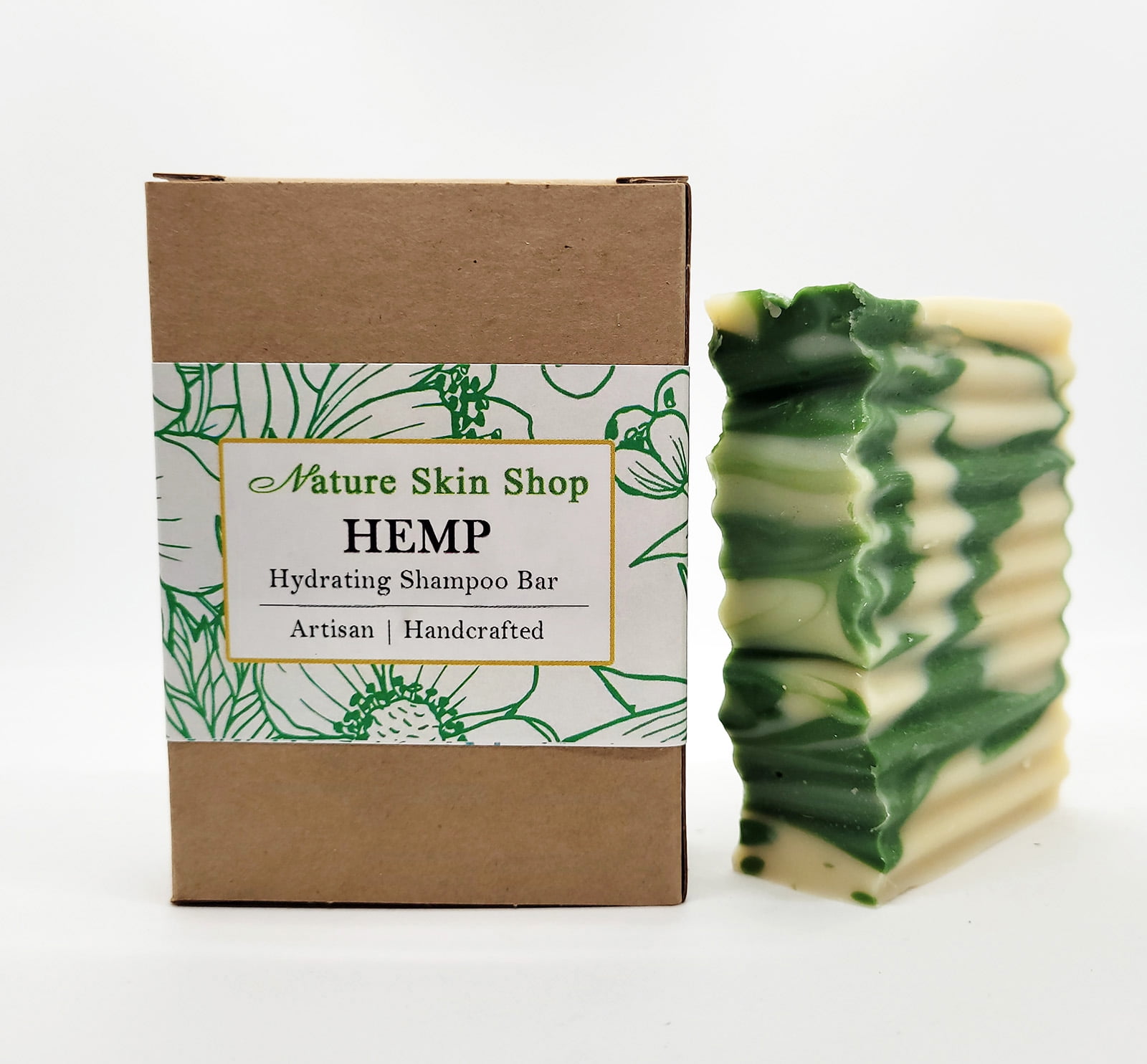 Hemp Hydrating Shampoo Bar, Cold Process All Natural