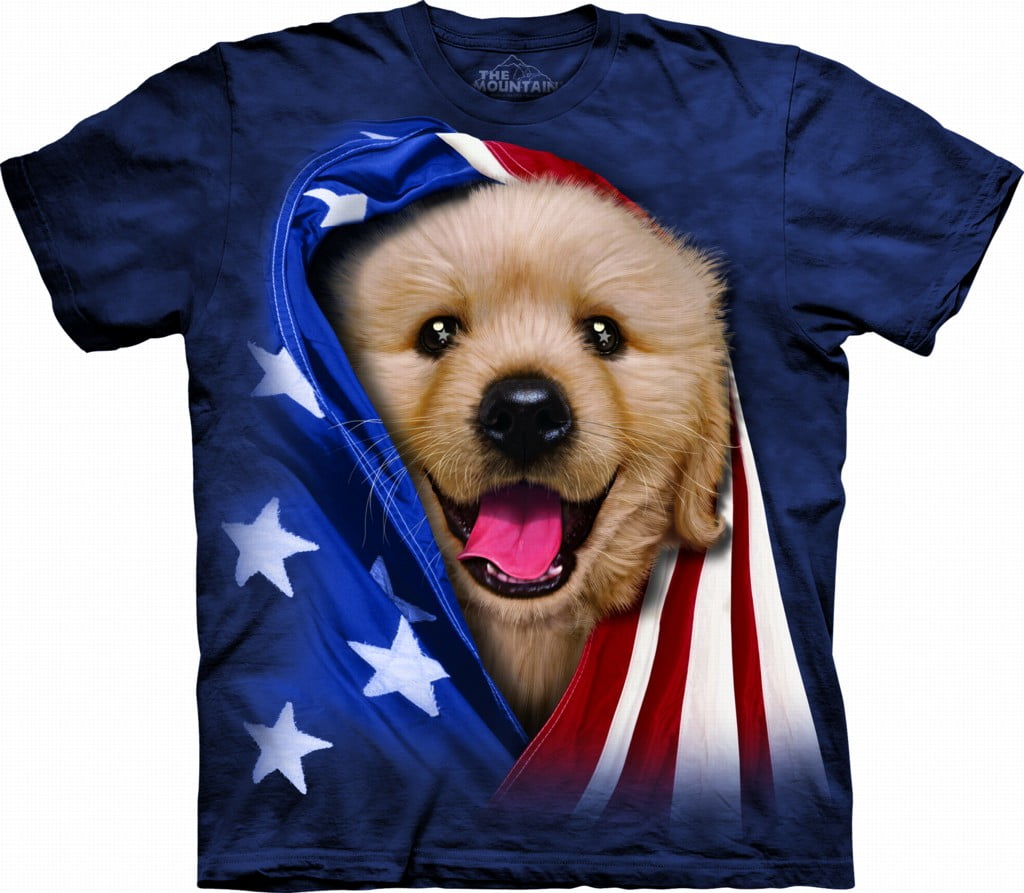 t shirt with dogs on them