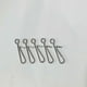 thumbnail image 3 of sweethay 100 UNIDS Acero inoxidable Señuelo Pesca Colgante Snap Clip Giratorios Barril aparejos de pescado Pescar 6#, 3 of 6