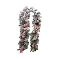 thumbnail image 2 of Guirnalda navideña decorativa Strade Fareast Limited Rosa 180 cm x 25 cm, 2 of 8