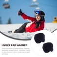 thumbnail image 4 of HERFIER Ear Warmer Headband Fleece Cover for Outdoor Sports - Dark Blue, 4 of 9
