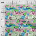 thumbnail image 2 of oneOone Rayon Light Pink Fabric Tropical Sewing Craft Projects Fabric Prints By Yard 56 Inch Wide, 2 of 5