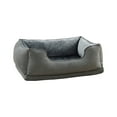 thumbnail image 3 of Home Soft Things Memory Foam Plush Pet Bed - Waterproof & Removable - Gray - 24"x33"x11", 3 of 8