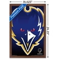 thumbnail image 3 of NFL Baltimore Ravens - Logo 14 Wall Poster, 14.725" x 22.375", Framed, 3 of 5