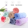 thumbnail image 2 of Ultra-Absorbent Microfiber Hair Drying Hat with Secure Button Strap - Soft, Odor-Free, Quick-Drying Turban for All Hair Types, Ideal for Long & Thick Hair - Light Green (80% Polyester/20% Nylon), 2 of 6
