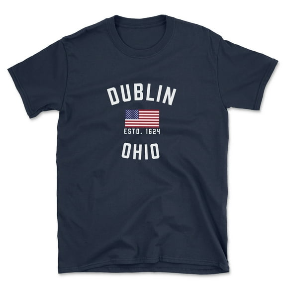 Dublin Ohio Patriot Men's Cotton T-Shirt