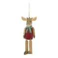 thumbnail image 3 of Melrose 86068 Moose Ornament, 9-inch Height, Wood, 3 of 3