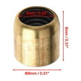 thumbnail image 6 of Brass Oil Cup Cover Grease Nipple Not Easy To Shift Sturdy And Practical High-quality Materials Mechanical Joints Lubrication, 6 of 11