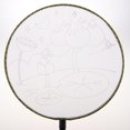 thumbnail image 4 of con Asa de y Borlas para DIY Bricolaje Lotus Pond perfecl Abanicos en blanco para pintar, 4 of 8