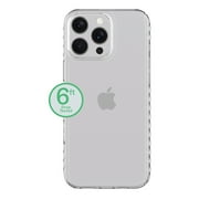 onn Protective Gel Phone Case for iPhone 16 Pro Max - Clear