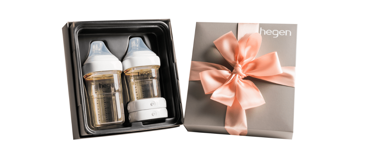 Hegen -  Newborn Baby Bottle Basic Starter Kit, 5oz , 8oz