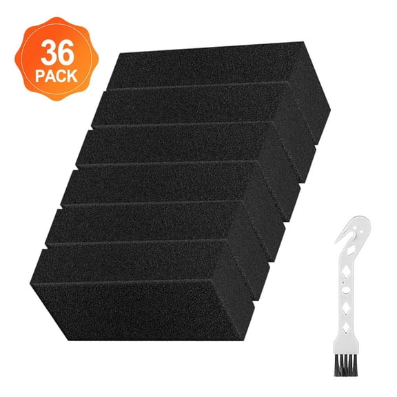 24/36 Pack EX201 Replacement Filters for Shark Carpet Cleaners Washable