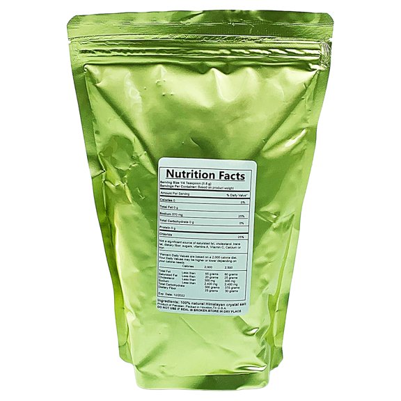 IndusClassic 5 lbs Authentic Pure Natural Halal Unprocessed Himalayan Edible Pink Cooking Fine Grain Salt ( 0.5mm to 1mm )