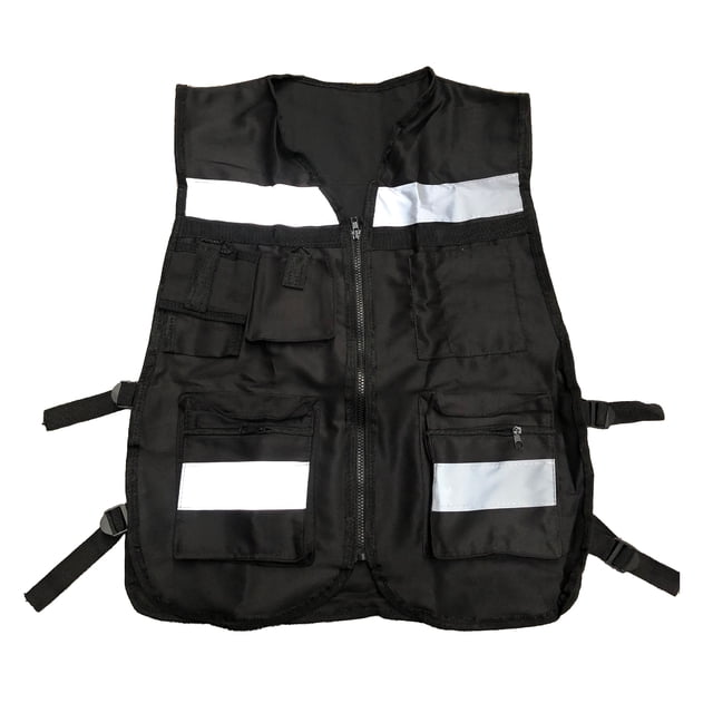 Chaleco Brigadista Mexsafe Unitalla Negro