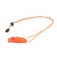 thumbnail image 5 of Silbato de seguridad fuerte con cuerda para acampar, hacer senderismo, cazar y pescar Silbatos de emergencia de color naranja, paquete de 10, 5 of 8