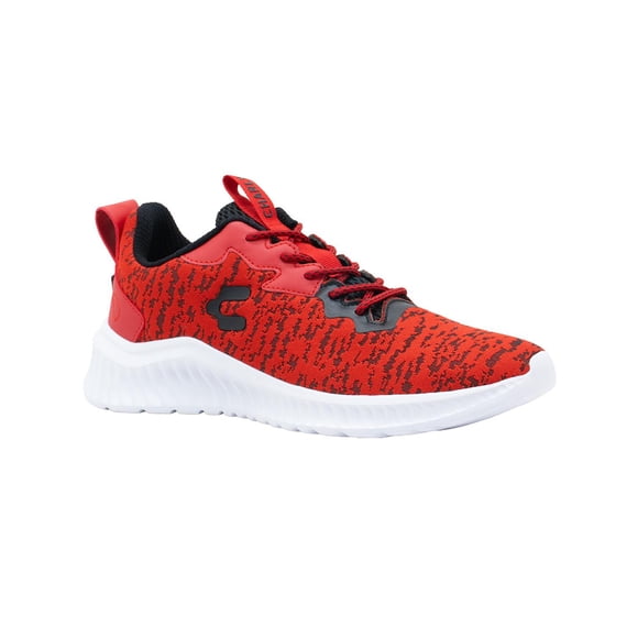 Tenis Para Hombre Charly® Walking Relax Color Rojo Negro rojo 26