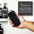 thumbnail image 2 of Blackwood For Men Depurador de Doble Uso para Barba y Cuerpo - Herramienta de Ducha para Hombre de Doble Cara - Cepillo de Mano para Lavado Corporal Con Cerdas Largas de Silicona Suave para Una Limpie, 2 of 6