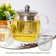 thumbnail image 3 of OFFIGAM 2Pcs Reusable Stainless Steel Tea Infuser Basket for Convenient Loose Leaf Brewing, 3 of 5