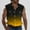 Yellow, variant on YHAJDS Mens Tank Tops Summer Casual T-shirt,Men Sleeveless T-Shirt Lapel Open Front Shirt With Pockets Hawaiian Print Casual Daily Wear Summer Top