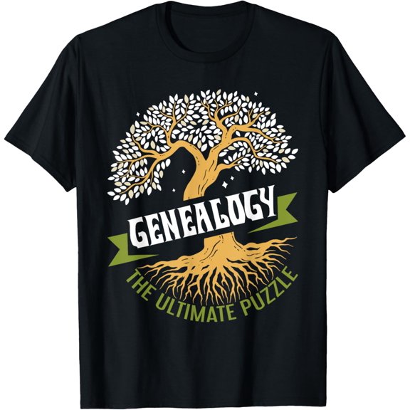 Genealogy The Ultimate Puzzle - Genealogist Ancestry T-Shirt