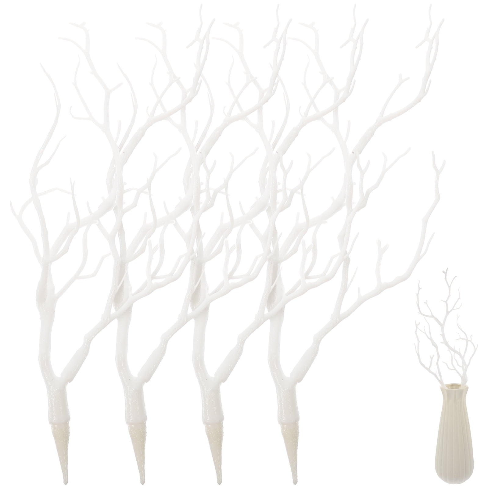 4pcs Artificial Dried Antlers Tree Branches Artificial Branches