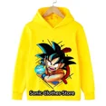 thumbnail image 1 of Sweat à Capuche à Manches Longues pour Enfants, Impression 3D Dragon Ball, Printemps et Automne, 1 of 1