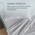 thumbnail image 5 of Tempur-Pedic Tempur-Classic Cotton Sheet Set, Cool Gray, Full, Adult, 5 of 12