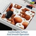 thumbnail image 6 of Squirrel Square Desk Mat Gaming Mouse Pad, 8.3x9.8 Inch Non-Slip Rubber Bottom Printed Design - Suitable for Office and Gaming, 6 of 6