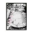 thumbnail image 2 of Stupell Industries Vintage Summer Resort Beach Pool Coastal Painting White Framed Art Print Wall Art, 2 of 5