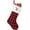 Red-e, variant on 7/20 inches Initial Monogram Christmas Stocking White Personalized Christmas Stockings with Embroidered Letters Super Soft Initial Christmas Stocking for Xmas Holiday Christmas Tree Fireplace Decor