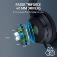 thumbnail image 2 of Auriculares para videojuegos reacondicionados Razer Kraken V4 X con controladores de 40 mm y micrófono cardioide, 2 of 9