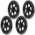 WSTEER Heavy Duty Wheelchair Wheels Universal Wheelchair Front Wheels Replacements