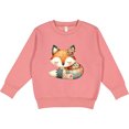 thumbnail image 2 of Inktastic Patchwork Fox Toddler Sweatshirt, 2 of 4