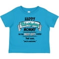 thumbnail image 3 of Inktastic Happy Birthday, Mommy I'm the Best Ever in Blue Boys or Girls Toddler T-Shirt, 3 of 5