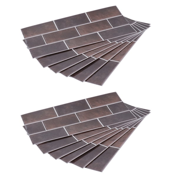 Adhesivo De Pared Autoadhesivo, Adhesivo Para Azulejos, Papel Pintado Decorativo Impermeable De Larga Duración, Para El Baño De La Decoración Del Hotel En El Hogar Cergrey FG01 Marrón Moca