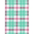 thumbnail image 3 of Kane Home PEVA Vinyl Flannel Back Tablecloth Easter Plaid for Spring Decorating (60 Round), 3 of 9