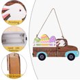thumbnail image 4 of Bienvenido Conejito de Pascua colgante cartel de madera para el hogar interior al aire libre suministros de decoración de Pascua, 4 of 8