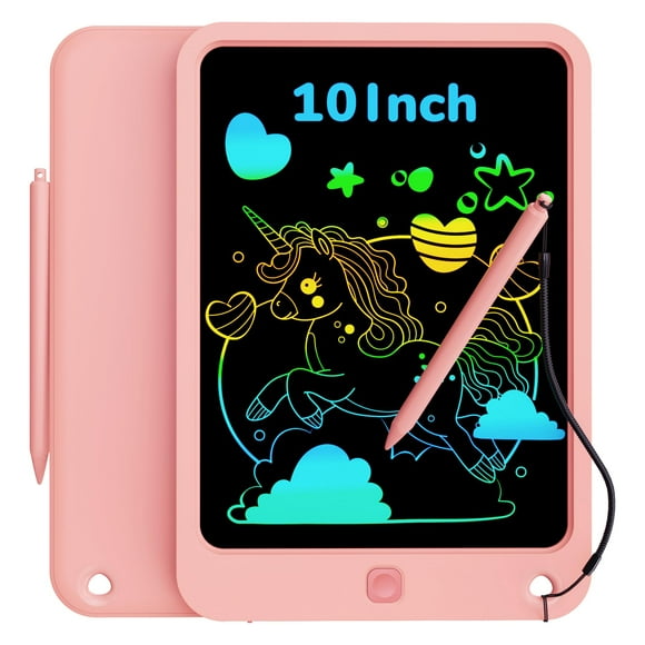 Tableta de escritura LCD KOKODI de 10 pulgadas colorida para niños de 3 a 12 años