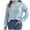 Blue, variant on Sweaters for Women,Womens Sweaters,Women's Print Pullover with Turtleneck and Relaxed Long Sleeve Fits Cozy Sweater Fashionable Warmth for Casual Style