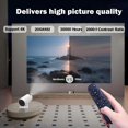 thumbnail image 4 of Proyector WellSonic HY 300 PRO+ 720P WiFi 6 Bluetooth 5, 4 of 8