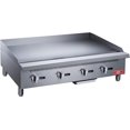 thumbnail image 2 of 48 in. Heavy-Duty Four Burner Commercial Stainless Stell Griddle, 2 of 5
