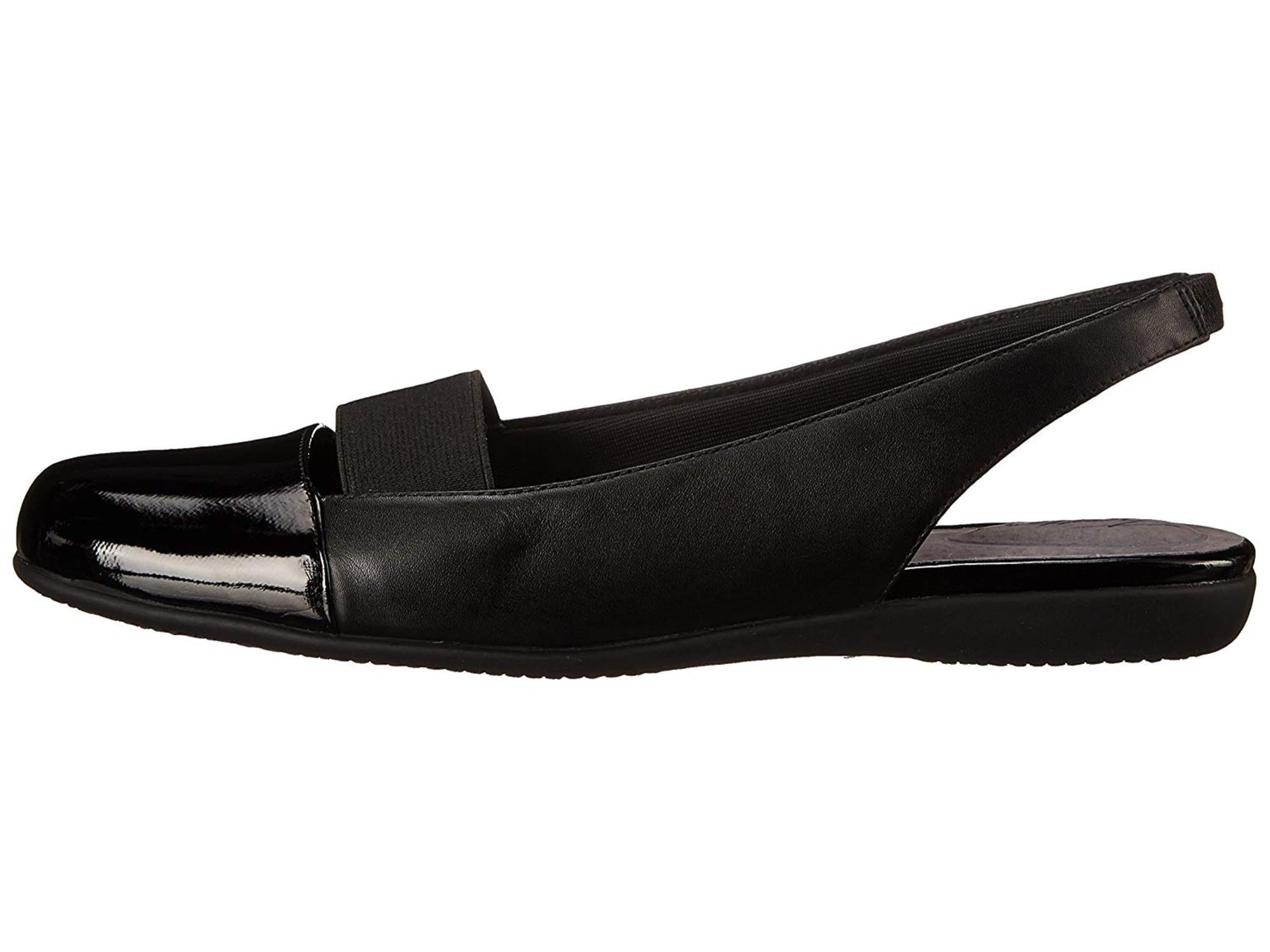slingback flats closed toe