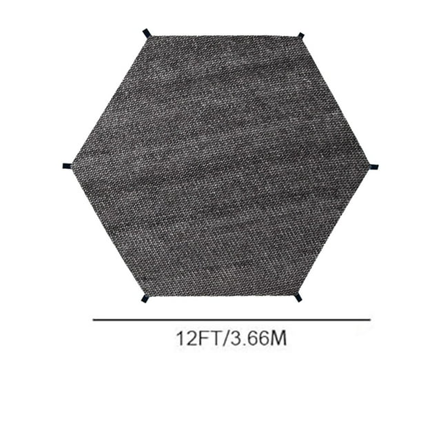 SSZMDLB Trampoline Sun Shade Cover, UV Protection Trampoline Cover, Outdoor Trampoline Accessory, Anti UV Trampoline Canopy, Weather Resistant Trampoline Cover, Sun Shade for Trampoline, Trampoline