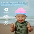 Easy to Remove Swim Cap Wear Children Hat Kids Waterproof Head Cover